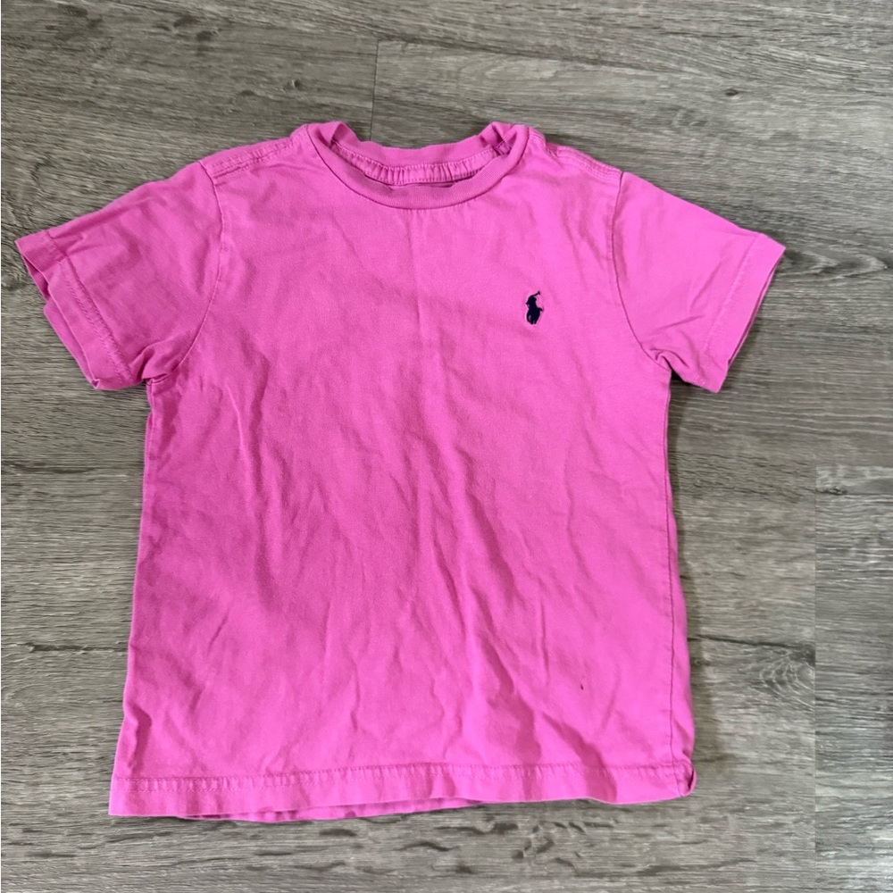 Polo by Ralph Lauren Bright Pink Kids Shirt